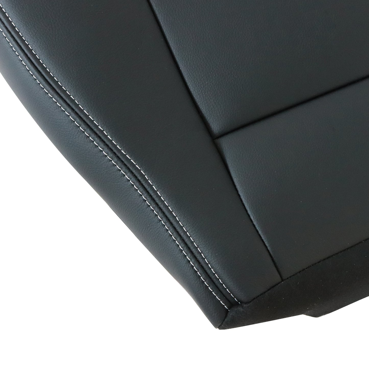For 2009 - 2014 Mazda MX-5 Miata Driver Bottom Replacement Leather Cover Black