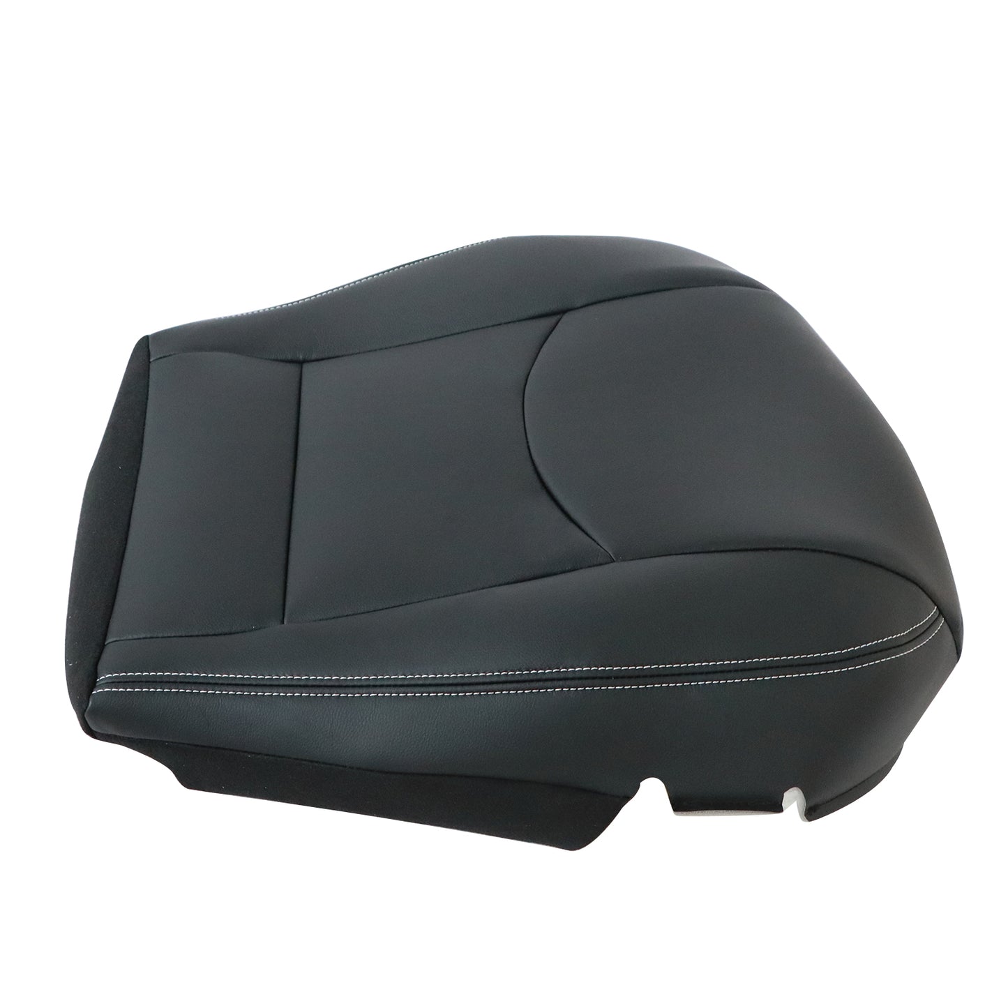 For 2009 - 2014 Mazda MX-5 Miata Driver Bottom Replacement Leather Cover Black
