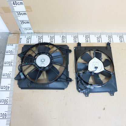Front side Radiator Condenser Cooling Fan Assembly For Honda Civic 2006 07-2011