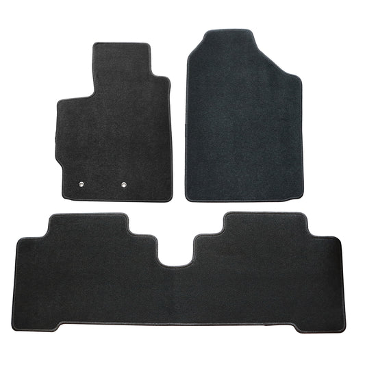 2007 2008 2009 2010 2011 2012 Fits Toyota Yaris Floor Mats Carpet Velour Black