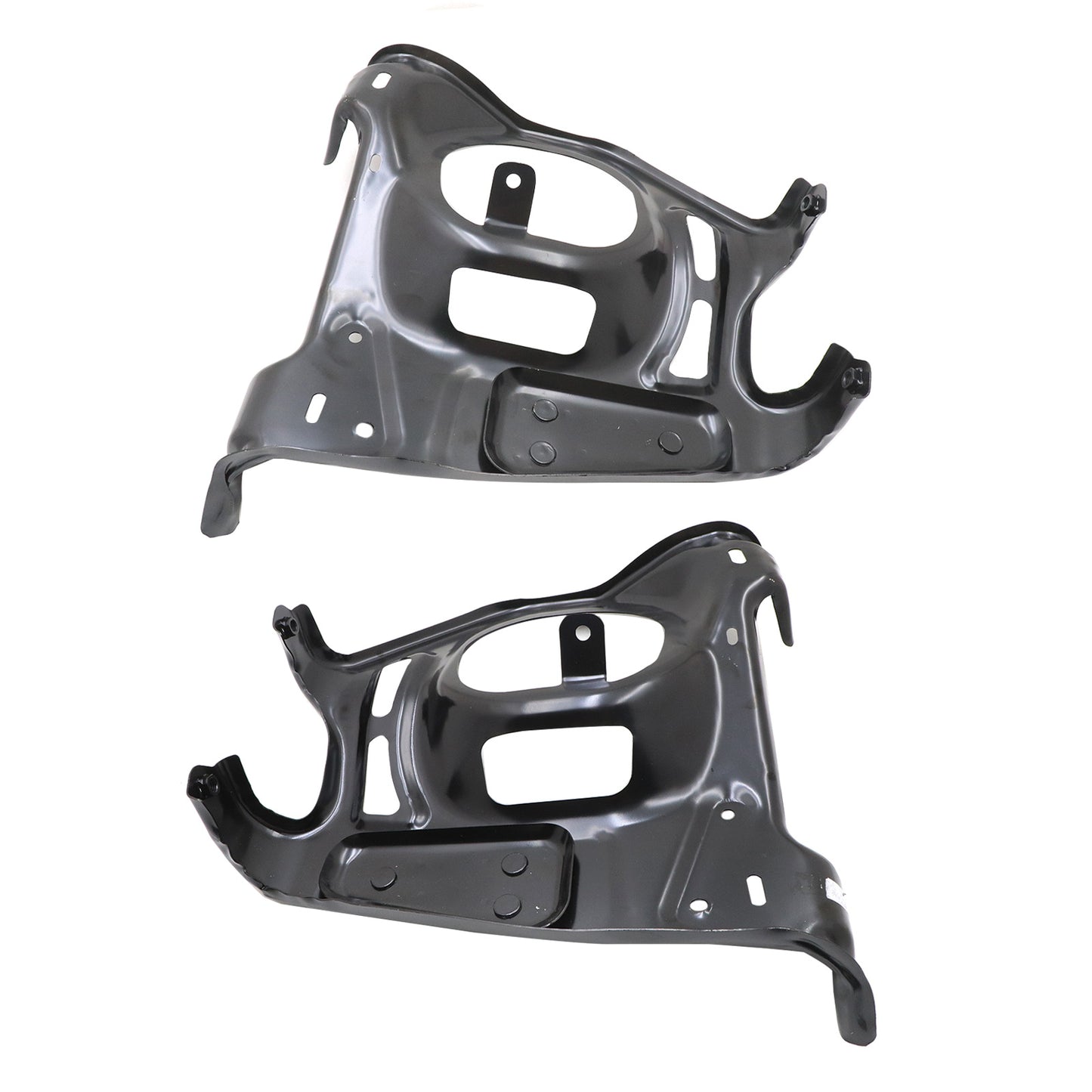 NEW Bumper Bracket Set Fits 2007-13 Toyota Tundra Mounting Arm Steel Front 2Pcs