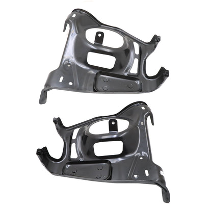 NEW Bumper Bracket Set Fits 2007-13 Toyota Tundra Mounting Arm Steel Front 2Pcs