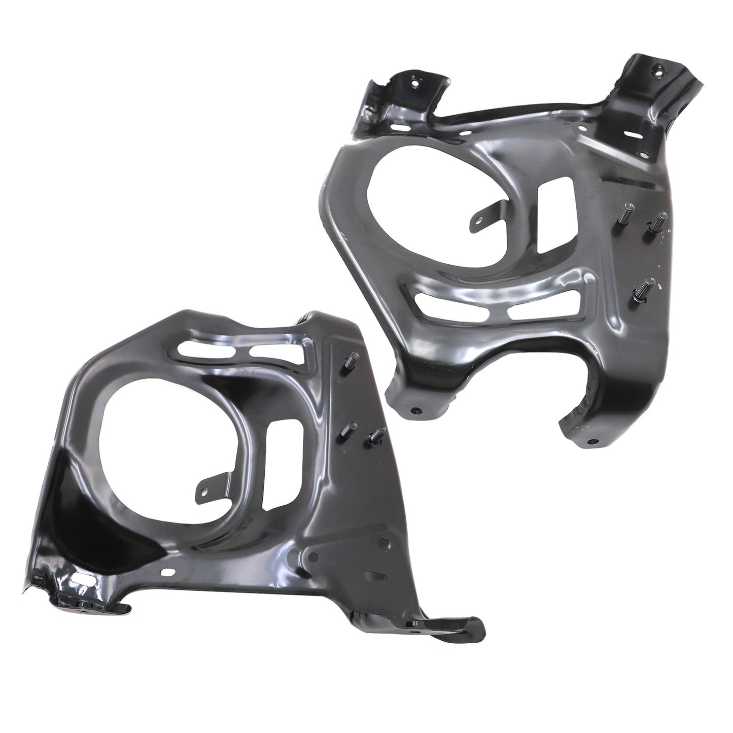 NEW Bumper Bracket Set Fits 2007-13 Toyota Tundra Mounting Arm Steel Front 2Pcs