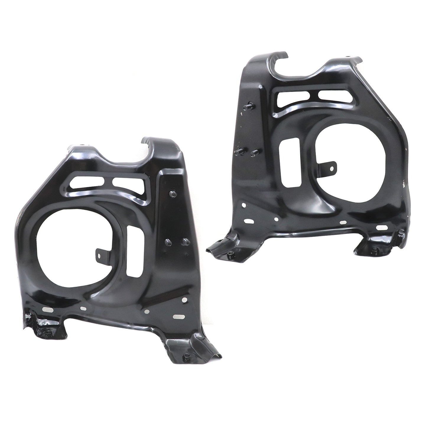NEW Bumper Bracket Set Fits 2007-13 Toyota Tundra Mounting Arm Steel Front 2Pcs