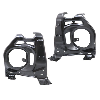 NEW Bumper Bracket Set Fits 2007-13 Toyota Tundra Mounting Arm Steel Front 2Pcs