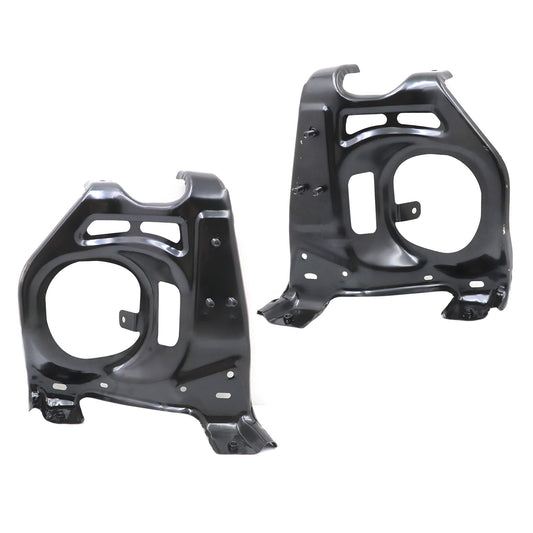 NEW Bumper Bracket Set Fits 2007-13 Toyota Tundra Mounting Arm Steel Front 2Pcs