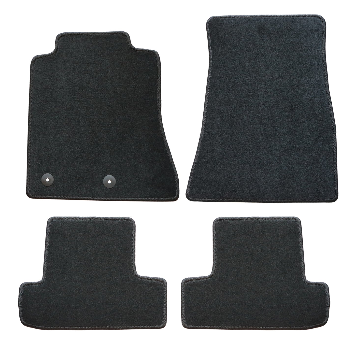 Fits 2005 2006 2007 2008 2009 Ford Mustang Replacement Floor Mats Carpet Velour