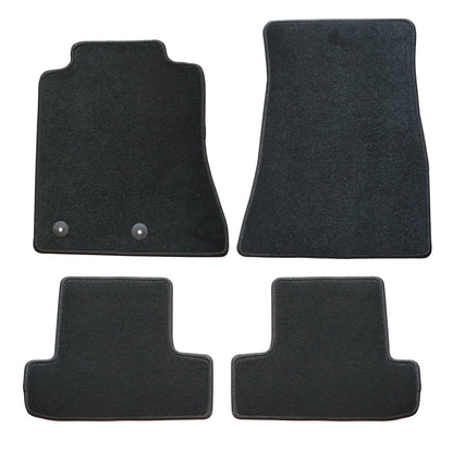 Fits 2005 2006 2007 2008 2009 Ford Mustang Replacement Floor Mats Carpet Velour