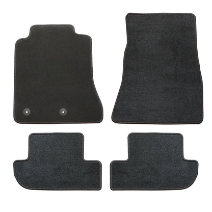 2015 2016 2017 2018 Fits Ford Mustang Front &Rear Floor Mats Carpet Velour 4Pcs