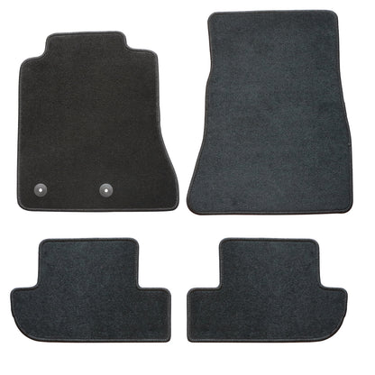 Floor Mats Carpet Replacement Fits 2015 2016 2017 2018 2019 Ford Mustang Velour