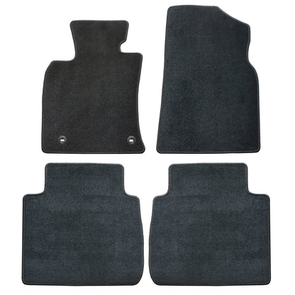 Full Set Front & Rear Floor Mats Carpet For 2019-2023 Toyota Avalon Black New