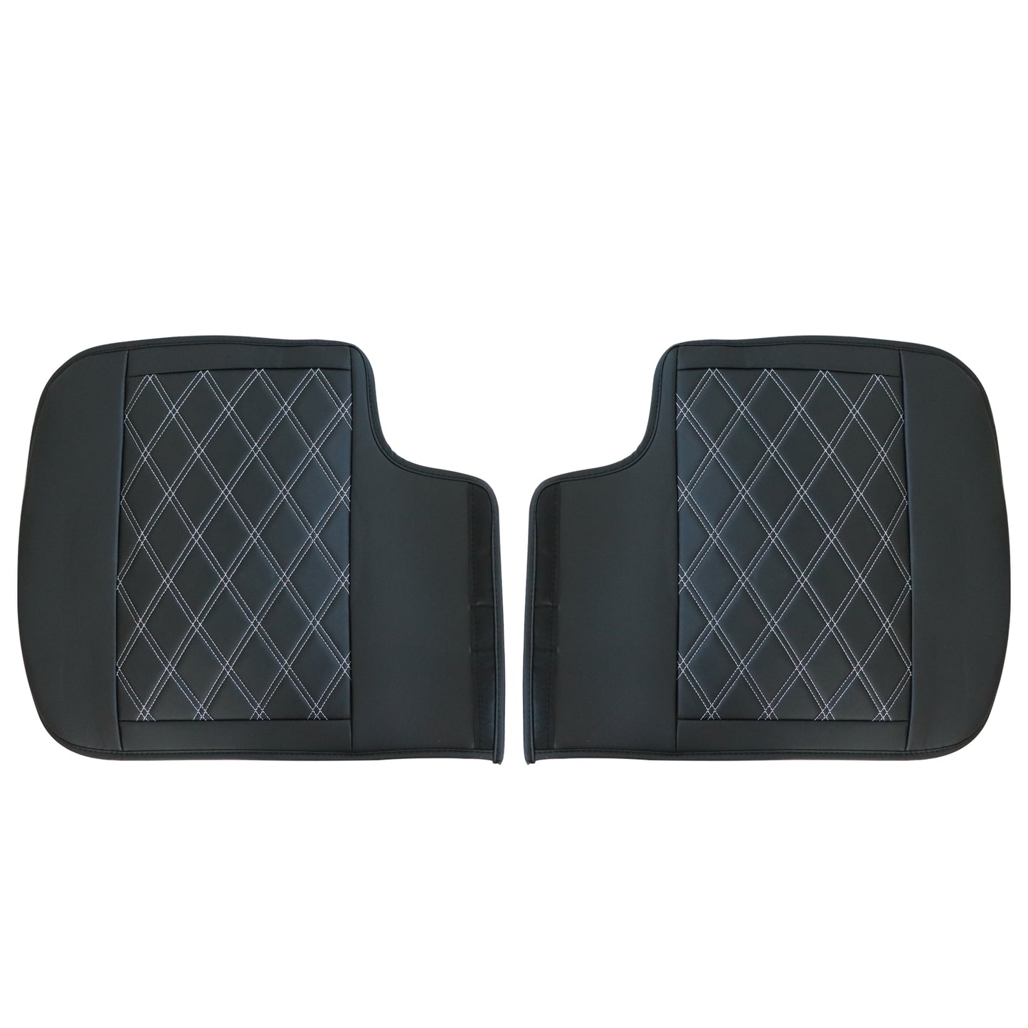 For 2007-2021 Chevy Silverado GMC Sierra 1500 2500 Leather Car Seat Cover 5-Seat