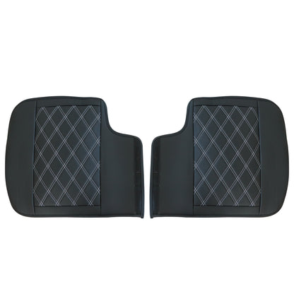 For 2007-2021 Chevy Silverado GMC Sierra 1500 2500 Leather Car Seat Cover 5-Seat