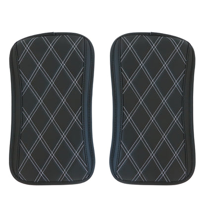 For 2007-2021 Chevy Silverado GMC Sierra 1500 2500 Leather Car Seat Cover 5-Seat