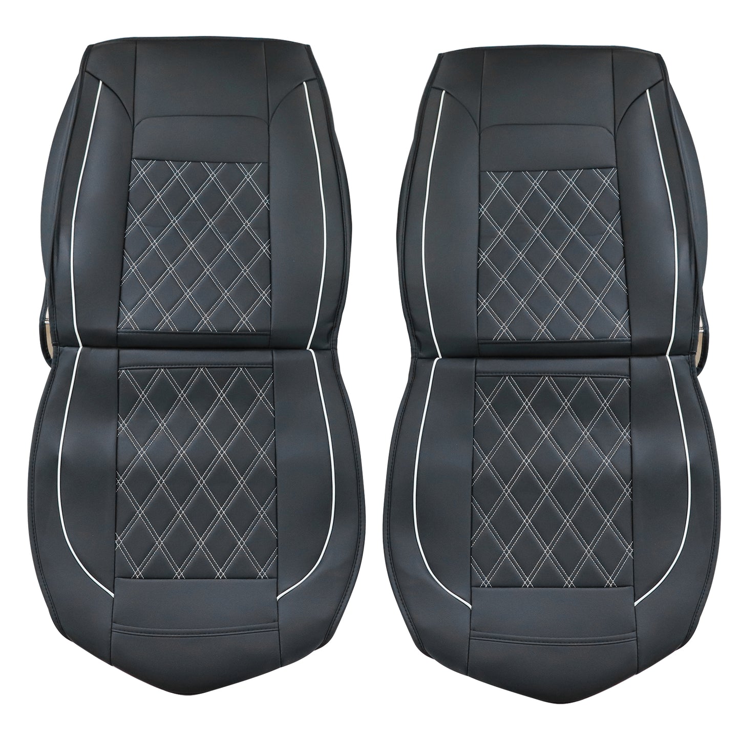 For 2009-2024 Dodge Ram 1500 Car Full Surround Set Seat Cover Leather Cushion
