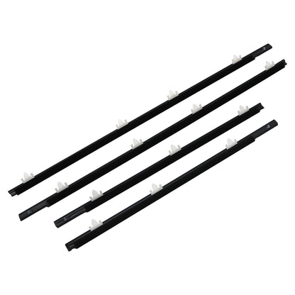 Fits For 1990-1994 Nissan Sentra Sedan 4 door Black belt line rubber seal NEW