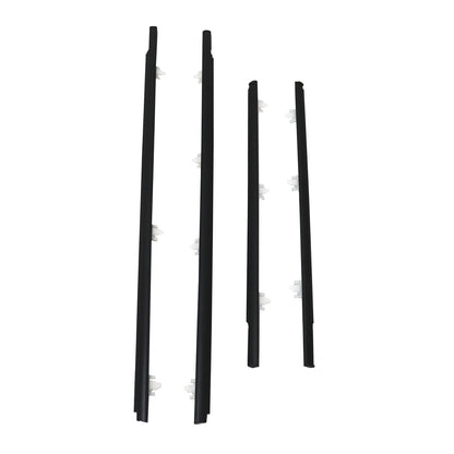 Fits For 1990-1994 Nissan Sentra Sedan 4 door Black belt line rubber seal NEW