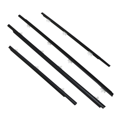 Fits For 1990-1994 Nissan Sentra Sedan 4 door Black belt line rubber seal NEW