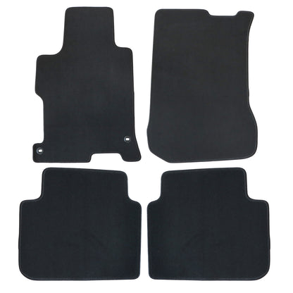 For 2013 2014 2015 2016 2017 Honda Accord Sedan Front & Rear Velour Floor Mats