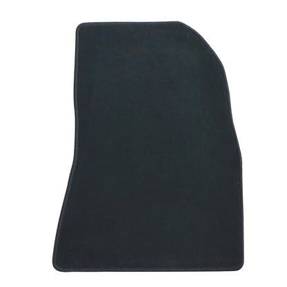 For 2017-2023 Tesla Model 3 Black Velour Floor Mats Front and Second Row