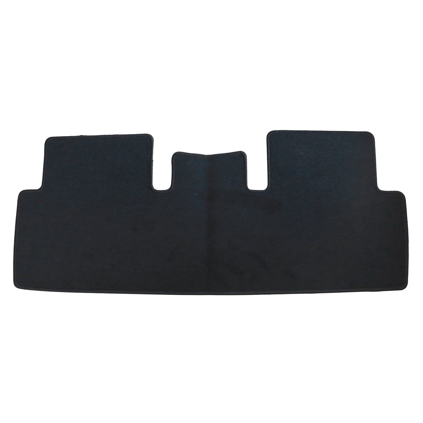 For 2017-2023 Tesla Model 3 Black Velour Floor Mats Front and Second Row