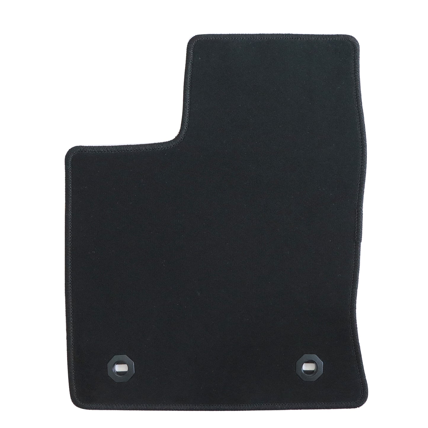 For 2014-2021 Toyota Tundra Crew Max Front & Rear Black  Floor Mats Velour