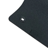 For 2014-2021 Toyota Tundra Crew Max Front & Rear Black  Floor Mats Velour