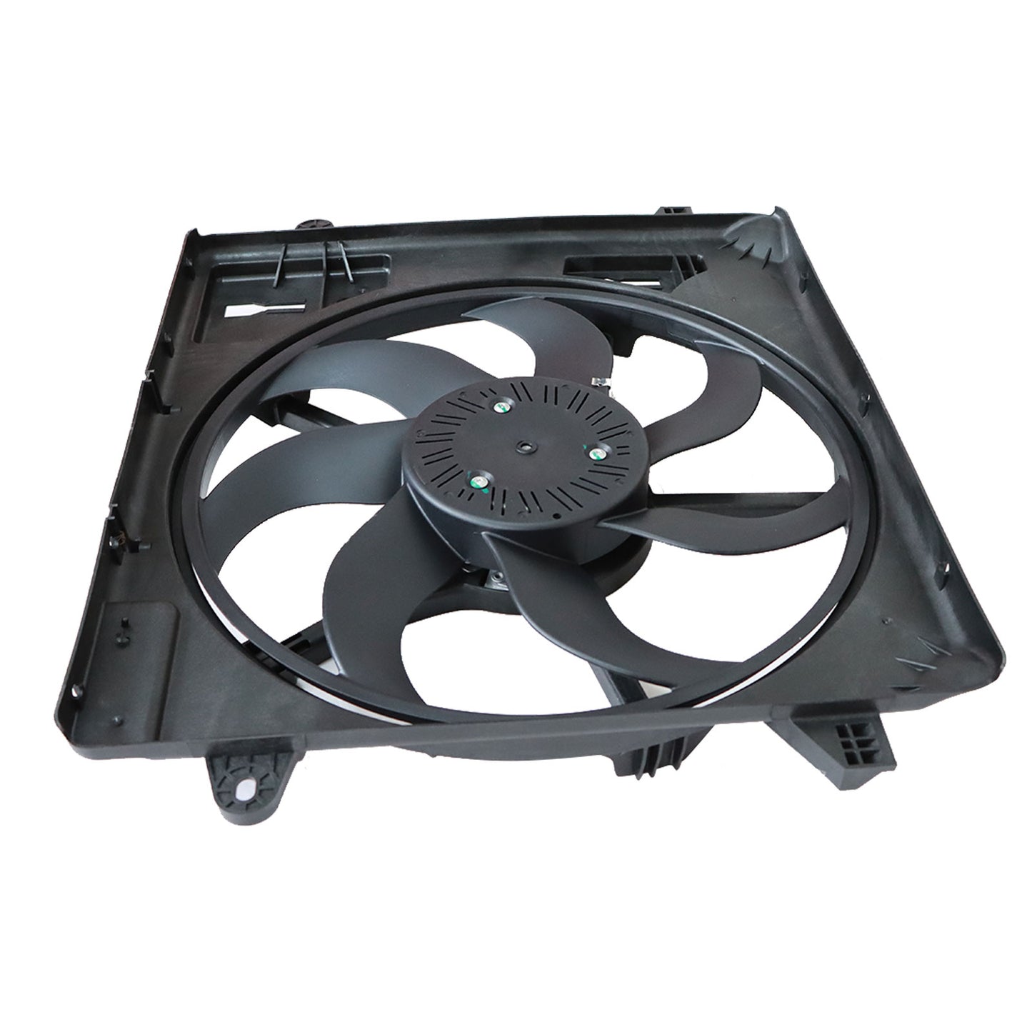 Radiator Cooling Fan Assembly w/ Brushless Motor Fits 12-2017 Jeep Wrangler 3.6L