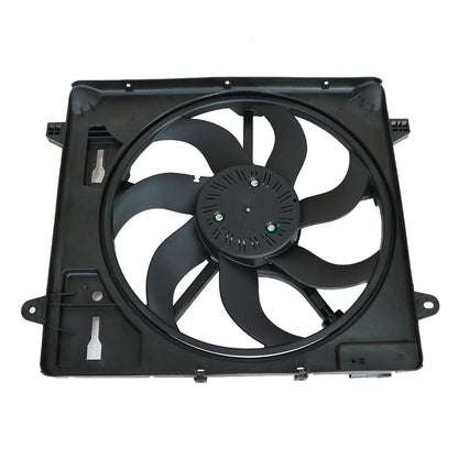 Radiator Cooling Fan Assembly w/ Brushless Motor Fits 12-2017 Jeep Wrangler 3.6L