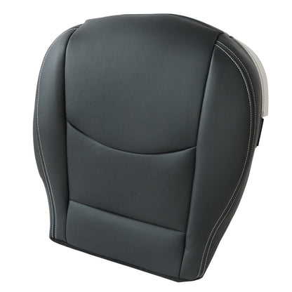 For 09-14 Mazda MX-5 Miata Passenger Bottom Replacement Leather Seat Cover Black