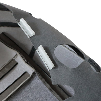 FOR Honda CRV 2007 2008 2009 2010 2011 Driver Lean Back Leather Seat Cover Gray