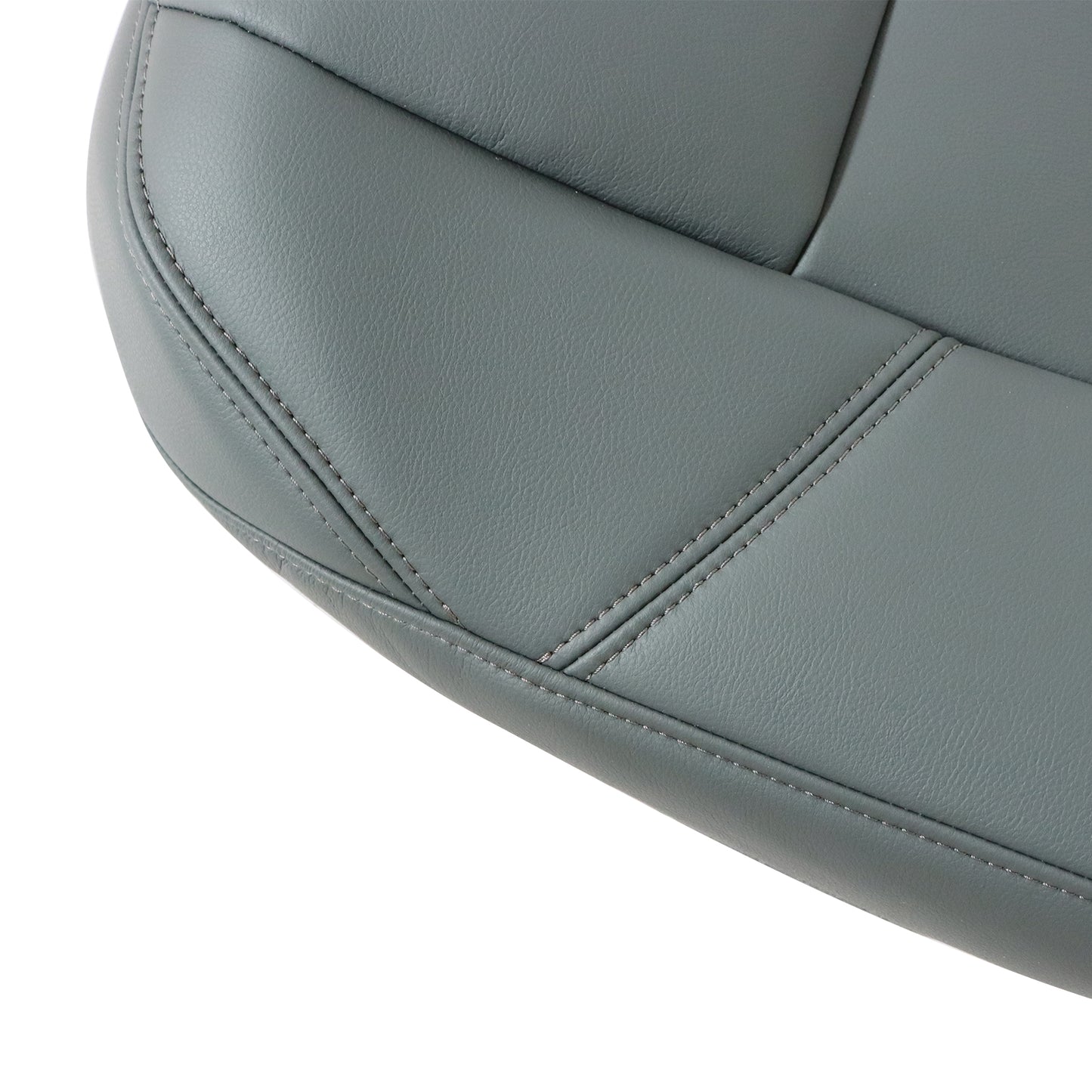 FOR Honda CRV 2007 2008 2009 2010 2011 Driver Lean Back Leather Seat Cover Gray