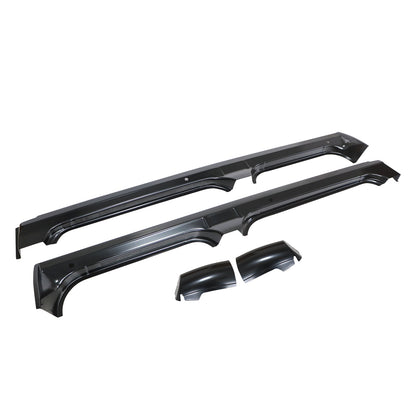For 2007-2013 Chevy Silverado GMC Sierra Rocker Panel Cab Corner Kit Crew Cab