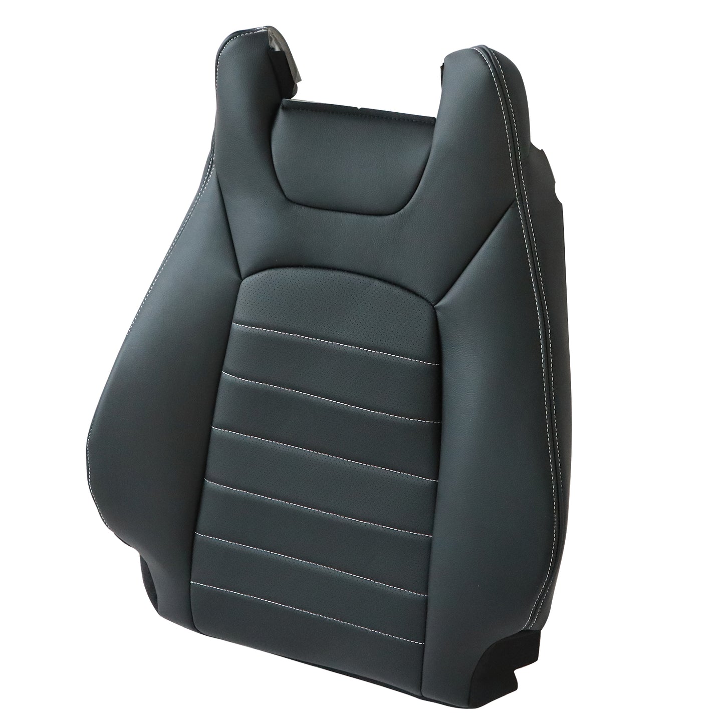 2015-23 For Mercedes-Benz C-Class C205 C253 Top Replacement Seat Cover Black US