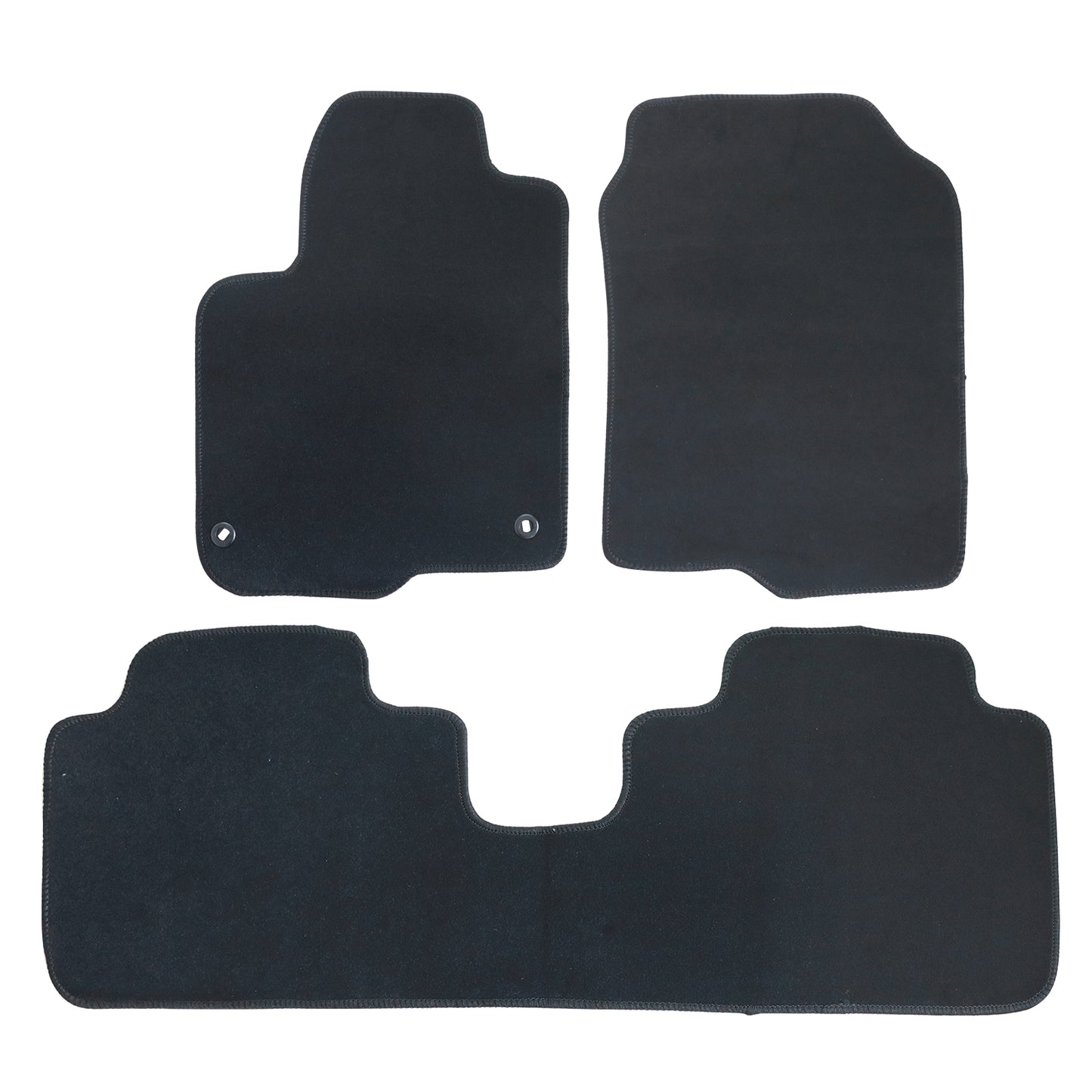 Fits 2023 2024 2025 Honda HR-V Floor Mats Carpet Velour Front & Rear Anti-Slip