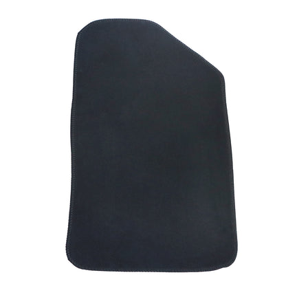 For 2019 2020 2021 Honda Civic 4-Door Velour Front Rear Floor Mats Carpet Black