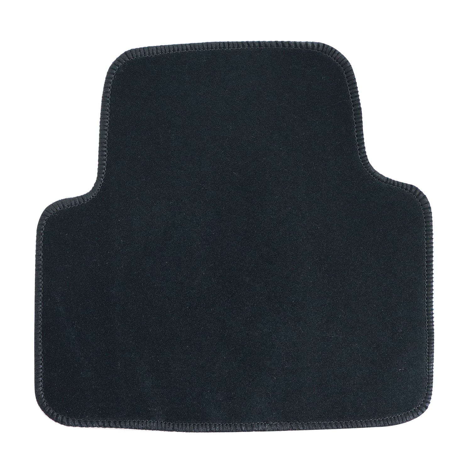 For 2019 2020 2021 Honda Civic 4-Door Velour Front Rear Floor Mats Carpet Black