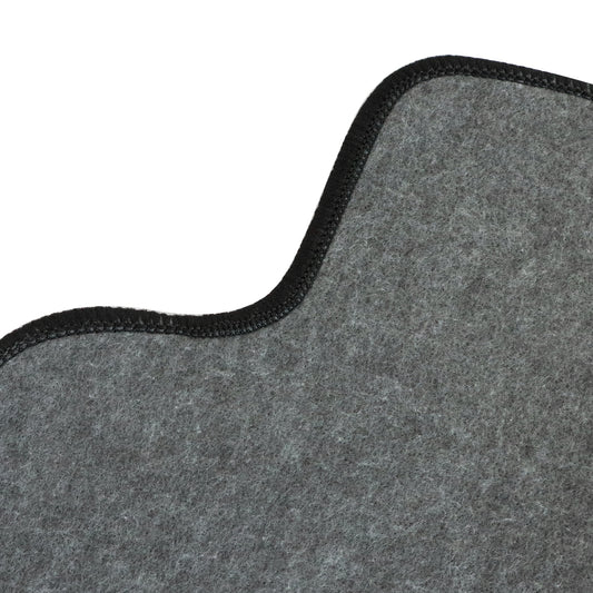 4PCS Fits 2006-2011 Honda Civic 2Dr 4Dr Front & Rear Floor Mats Carpet Black