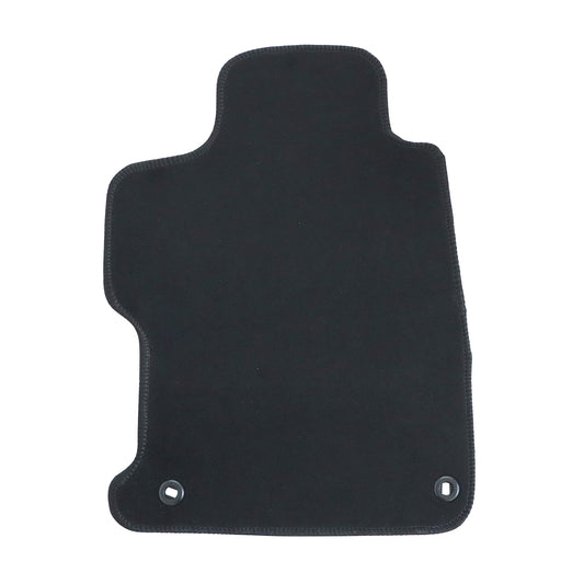 3PCS Fits 2012-2015 Honda Civic Front & Rear Floor Mats Carpet Black Velour