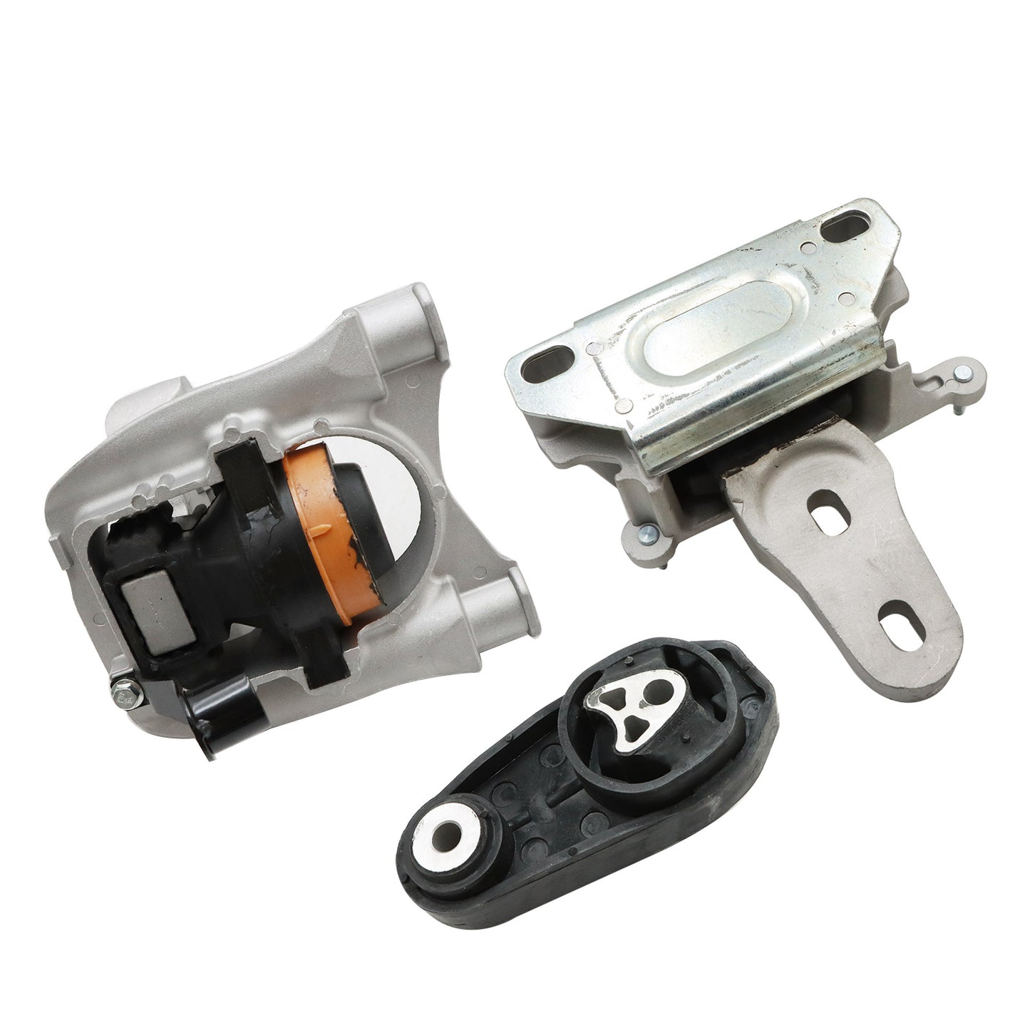 New Rear, Right Engine Mounts Left Trans Mount For 2018-2021 Ford EcoSport 1.0L