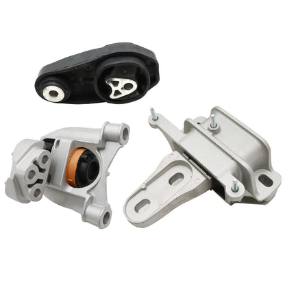 New Rear, Right Engine Mounts Left Trans Mount For 2018-2021 Ford EcoSport 1.0L