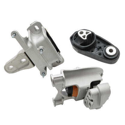 New Rear, Right Engine Mounts Left Trans Mount For 2018-2021 Ford EcoSport 1.0L