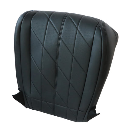 For 2009-2017 Infiniti FX35 FX37 FX50 Driver Bottom PERF Leather Cover Black US
