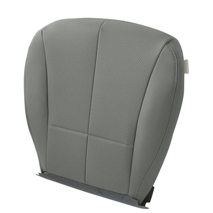 Front Passenger Bottom Leather Seat Cover Gray For 2009-2013 Subaru Forester