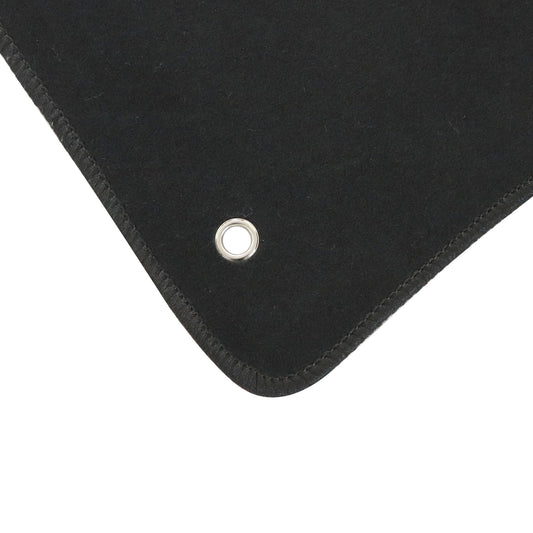 5 PCS For 2013-2019 Nissan Sentra Front & Rear Floor Mats Carpet Black Velour US