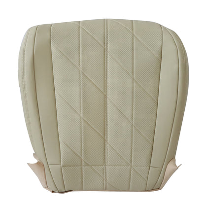 For 2009-2017 Infiniti FX35 FX37 FX50 Driver Bottom PERF Leather Seat Cover Tan