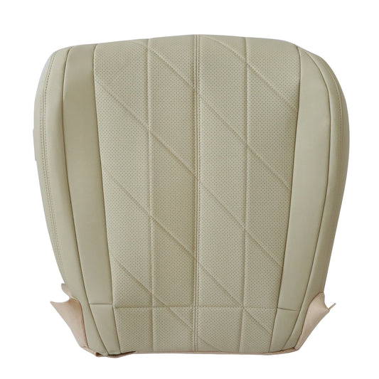 For 2009-2017 Infiniti FX35 FX37 FX50 Driver Bottom PERF Leather Seat Cover Tan