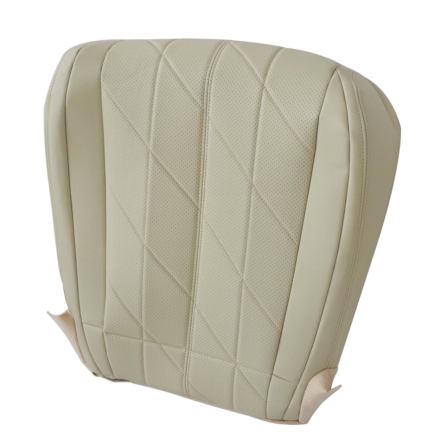 For 2009-2017 Infiniti FX35 FX37 FX50 Driver Bottom PERF Leather Seat Cover Tan