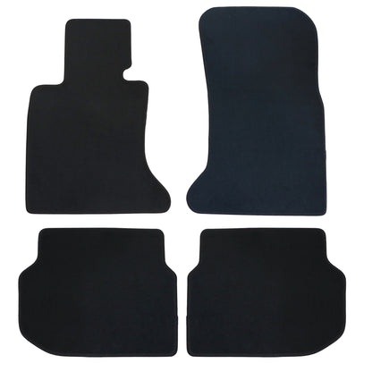 For 2011 2012 2013 2014 2015 2016 BMW F10 5 Front & Rear Velour Floor Mats