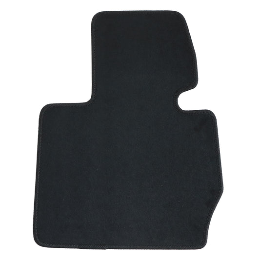 For 2010-2018 BMW X3 F25 4-Door Front & 2nd Row Floor Mats Carpet Velour Black